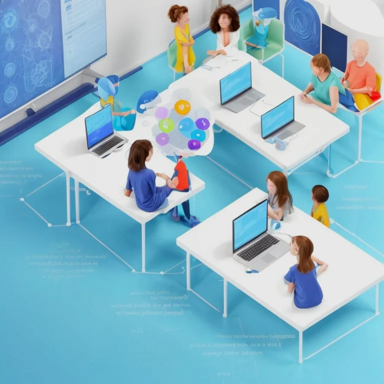 Illustration representing Neurentra’s AI education business model